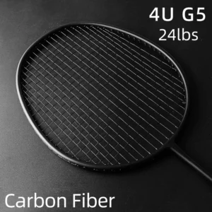 Carbon Fiber Badminton Racket 4U G5