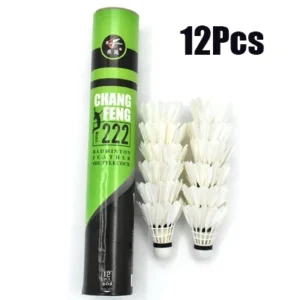 12PCS Goose Feather Badminton Shuttlecock