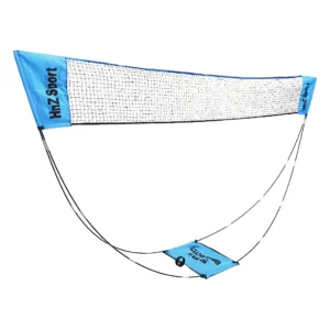 Portable Badminton Net Set with Stand W38cm H155cm