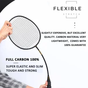 2PCS Carbon Badminton Racket