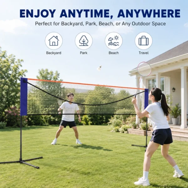 my-11134207-820le-mojdg8egzrwhb4.webp Adjustable Badminton Net Set