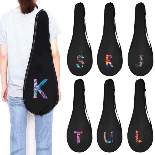 Waterproof Badminton Racket Cover L71cm W25cm