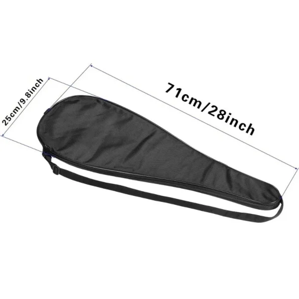 Waterproof Badminton Racket Cover L71cm W25cm