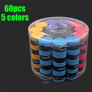 60Pcs Anti Slip Badminton Overgrip