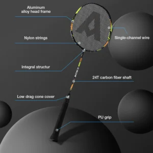 Agnite KURO R312 2U Badminton Racket